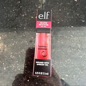 Elf glow reviver lip oil pink quartz new